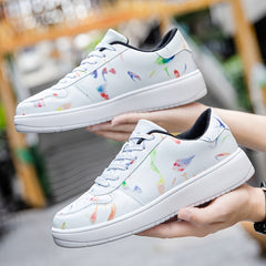 DIY Men's Low Cut Custom Lace Up Skate Sneakers