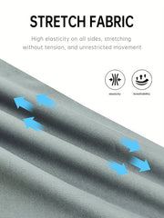 Men's 3pcs Solid Leggings Active Quick Drying Compression Pants