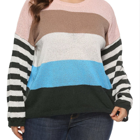 Colorblock Sweater