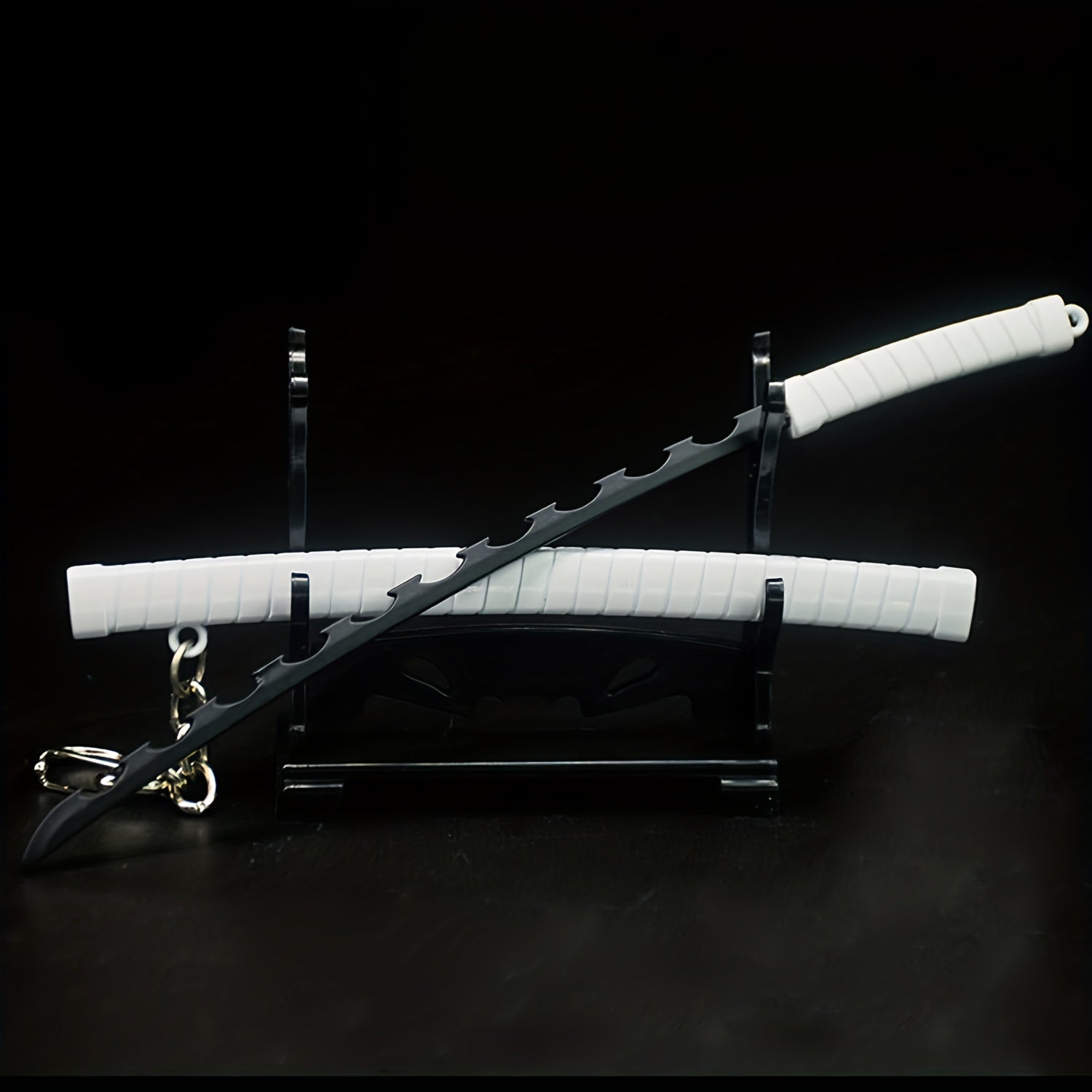 Mini Toy Samurai Key Chain Metal Sword Keychain Model Alloy Keychain For Men