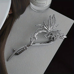 Butterfly Hair Clip Large Alloy Headwear