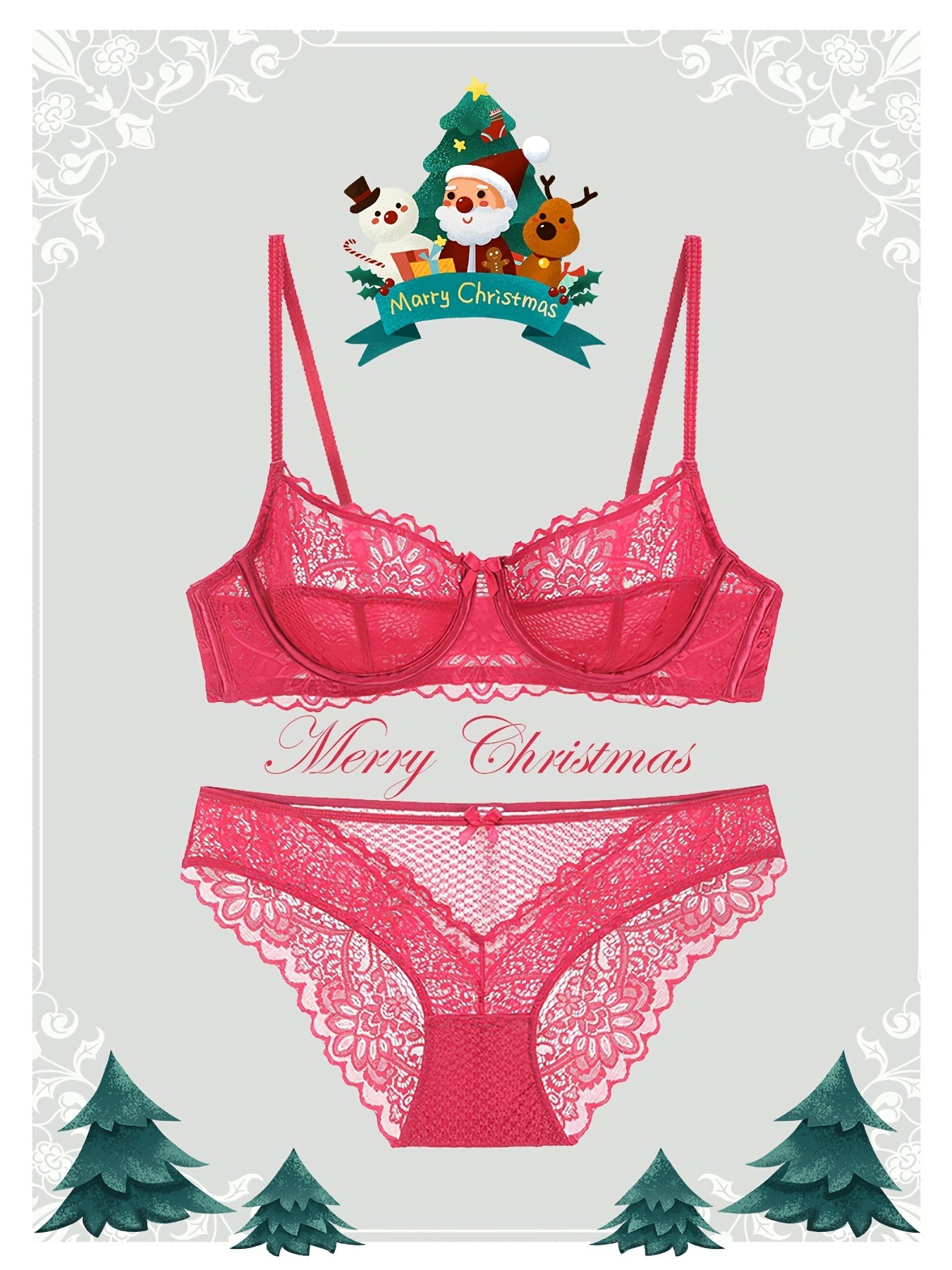 Sexy Lace Lingerie Set for Women