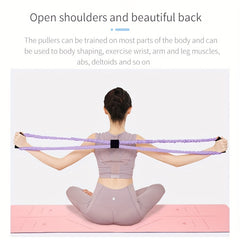 8 Shaped Yoga Resistance Tension Rope for Home Fitness