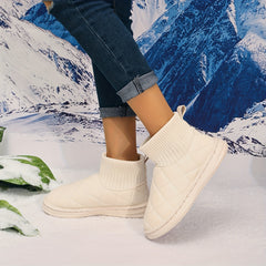 Women's Quilted Winter Snow Boots Anti-slip Ankle Boots