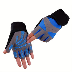 Non slip Breathable Half Finger Gloves for Mountaineering Cycling Weightlifting