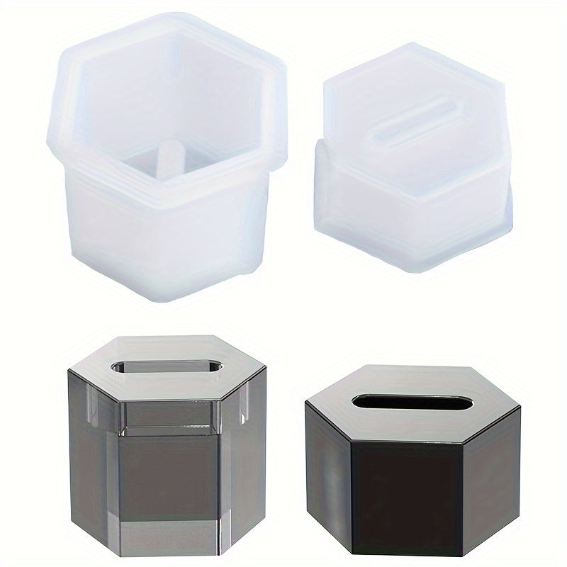 Silicone Rings Holder Mold for DIY Resin Jewelry Box Making