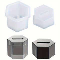 Silicone Rings Holder Mold for DIY Resin Jewelry Box Making