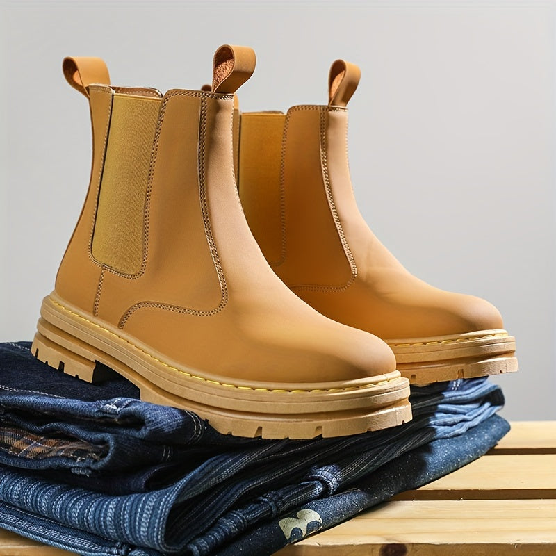 Men's Chelsea Boots Easy To Clean