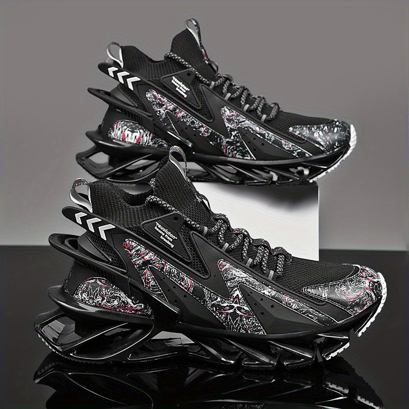Men's Breathable Blade Sneakers For Jogging Gym