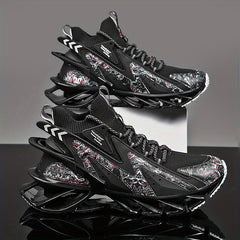 Men's Breathable Blade Sneakers For Jogging Gym