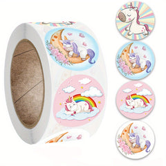 500pcs Cartoon Animals Labels Stickers for Gift Package Card Birthday Party