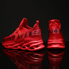 Men's Red Lightweight Running Shoes Christmas Gift