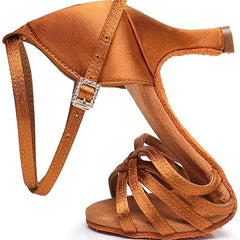 Women's Latin Dance 6 99 Cm High Heel Shoes Satin