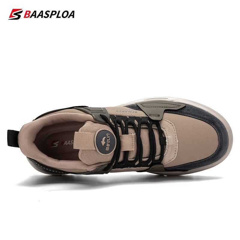 Baasploa Men's Running Shoes Lightweight and Breathable Sneakers