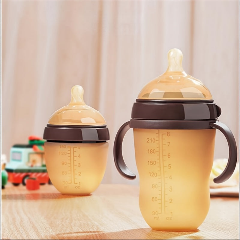 Silicone Milk Bottle 250ml Wide Mouth Bottle for Weaning
