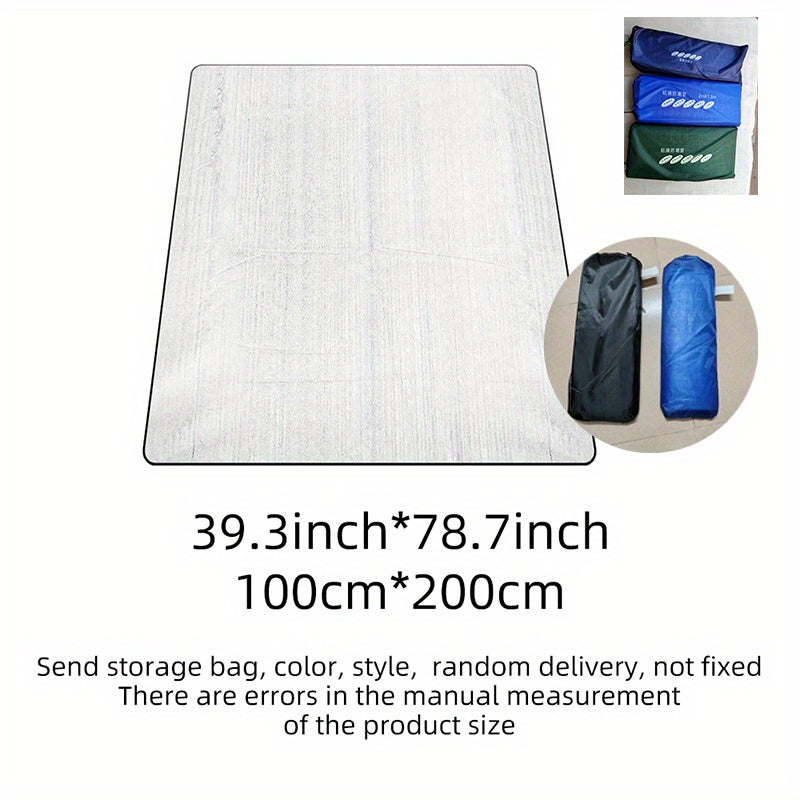 Thickened Aluminum Film Mat for Picnics Camping Tents