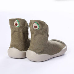 Toddler Non-Slip Sock Shoes with Fruit Print