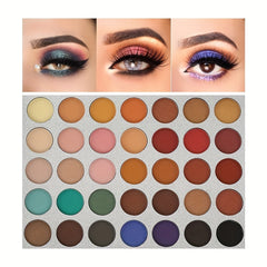 35 Shades Eyeshadow Palette Highly Pigmented Waterproof Makeup