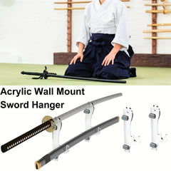Sword Collection Display Rack Wall Mounted