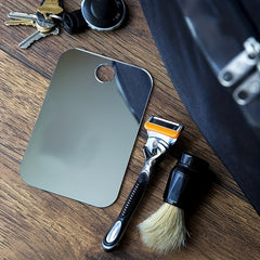 Acrylic Shower Mirror Men's Shaving Mirror Frameless Skincare Mirror