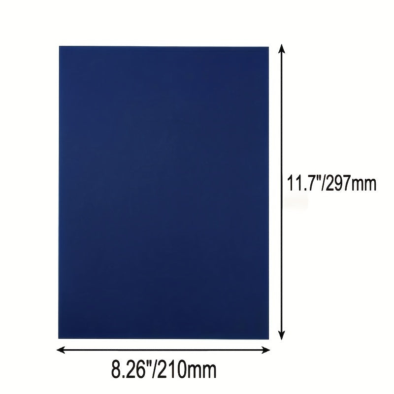 Navy Card Thick Paper 20 Sheets A4 for Crafts and DIY Cards