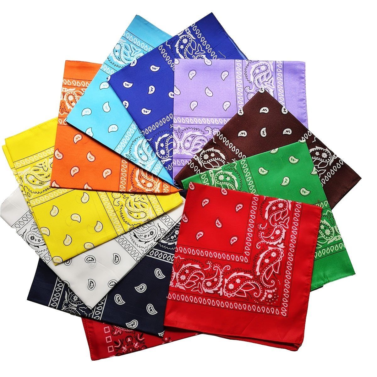 Men's Cycling Hip Hop Large Square Scarf