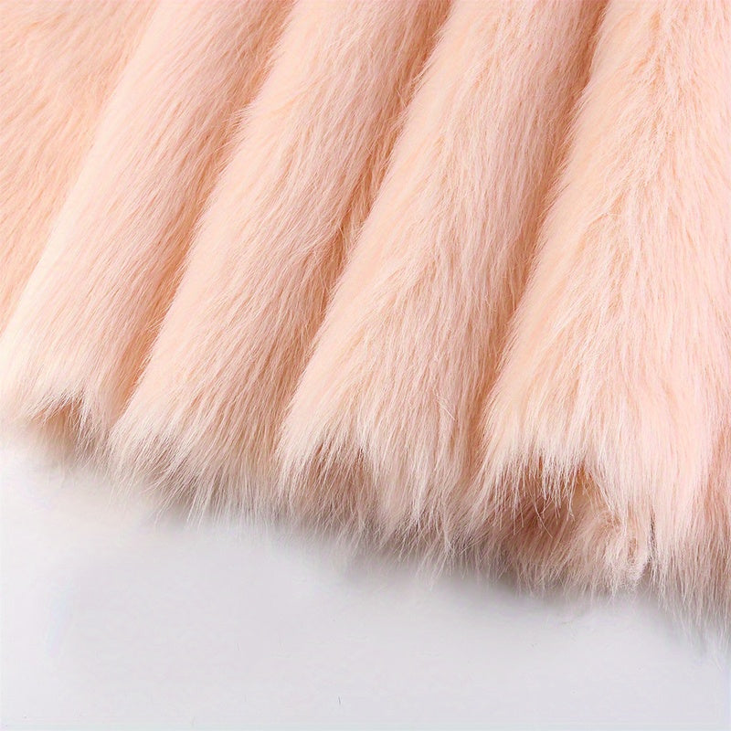 Faux Fox Fur Plush Animal Costume DIY Sewing Apparel Craft
