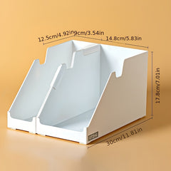 Kitchen Cabinet Storage Rack Pot Cover Dish Countertop Seasoning Box