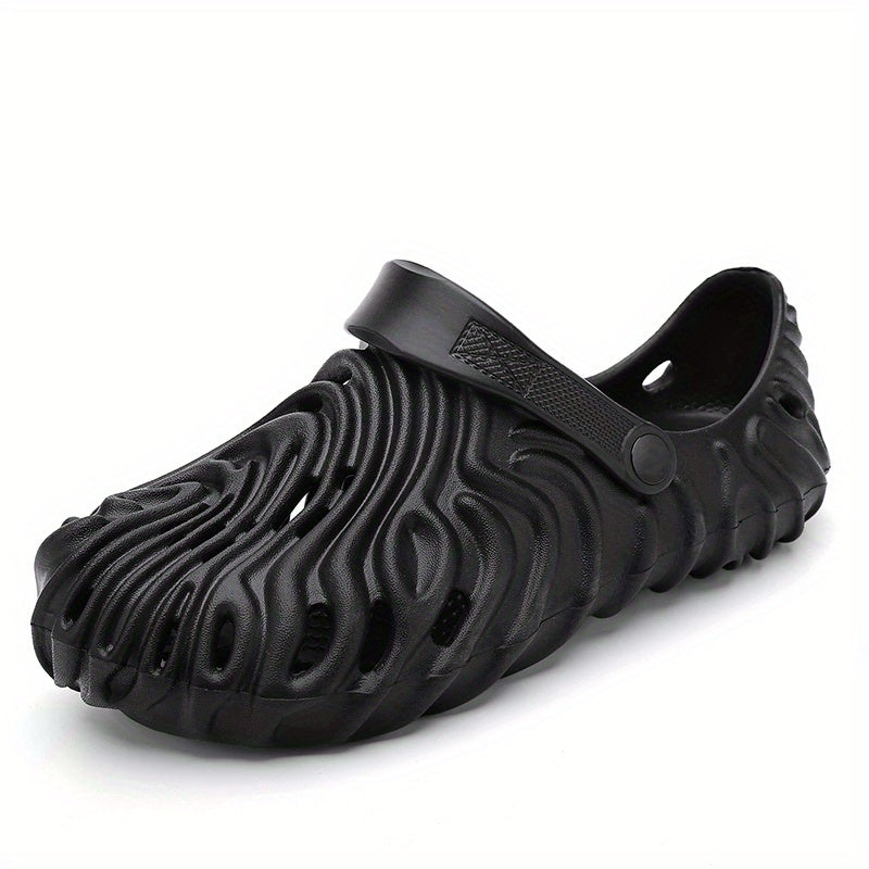 Women's Solid Clogs Hole Sandals Soft Sole Summer Non Slip Casual Sandals