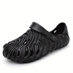 Women's Solid Clogs Hole Sandals Soft Sole Summer Non Slip Casual Sandals