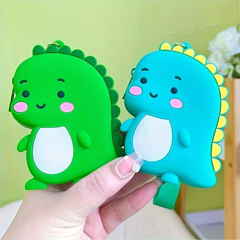 2pcs Dinosaur Keychain Pendant for Car Keys Backpacks Wallet