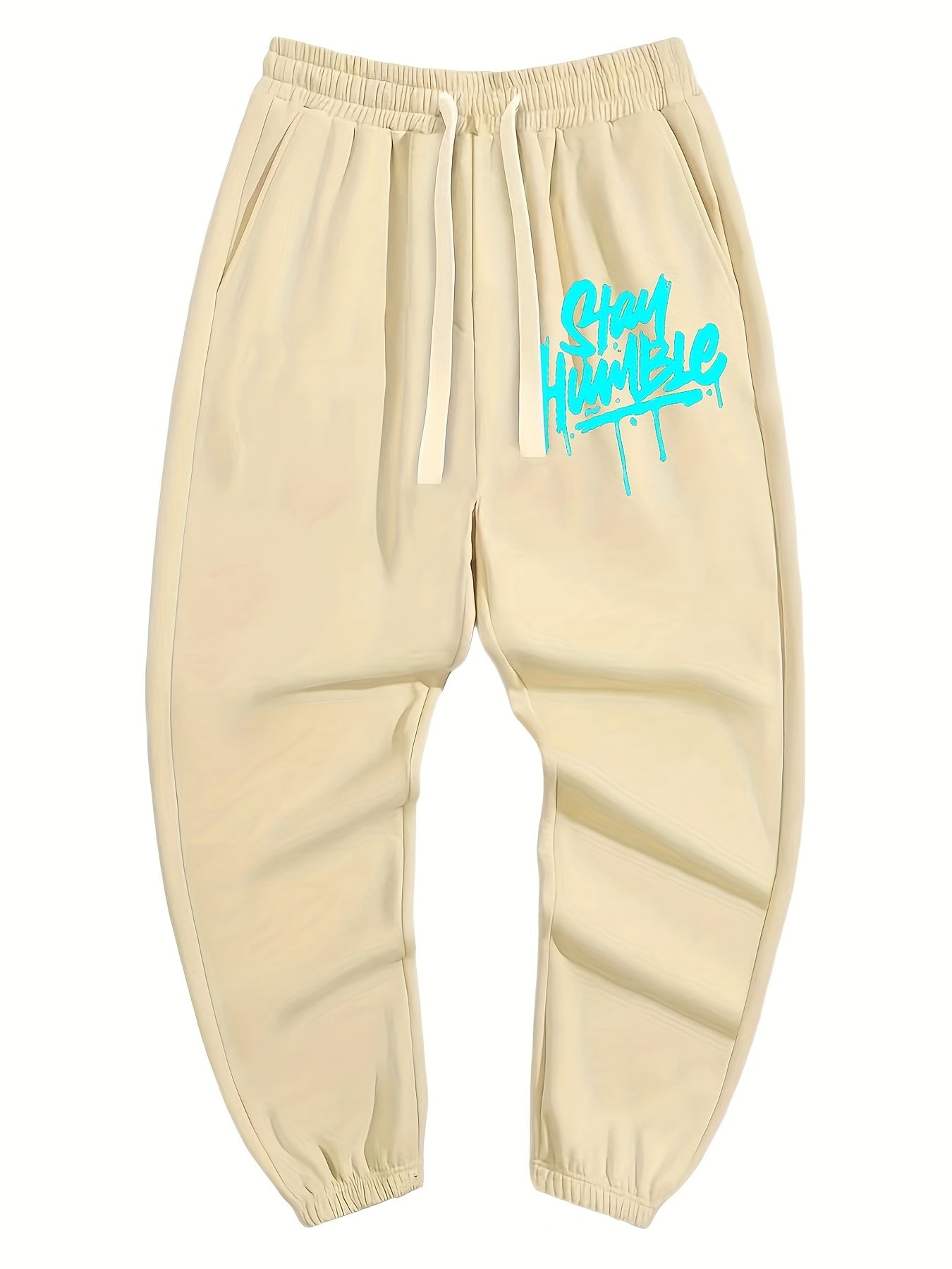 Men's Drawstring Pocket Sweatpants Casual Jogger Pants