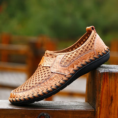 Men's Mesh Loafers Slip On Driving Shoes