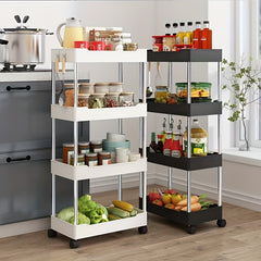 Small Cart Kitchen Shelf Bathroom Storage Rack