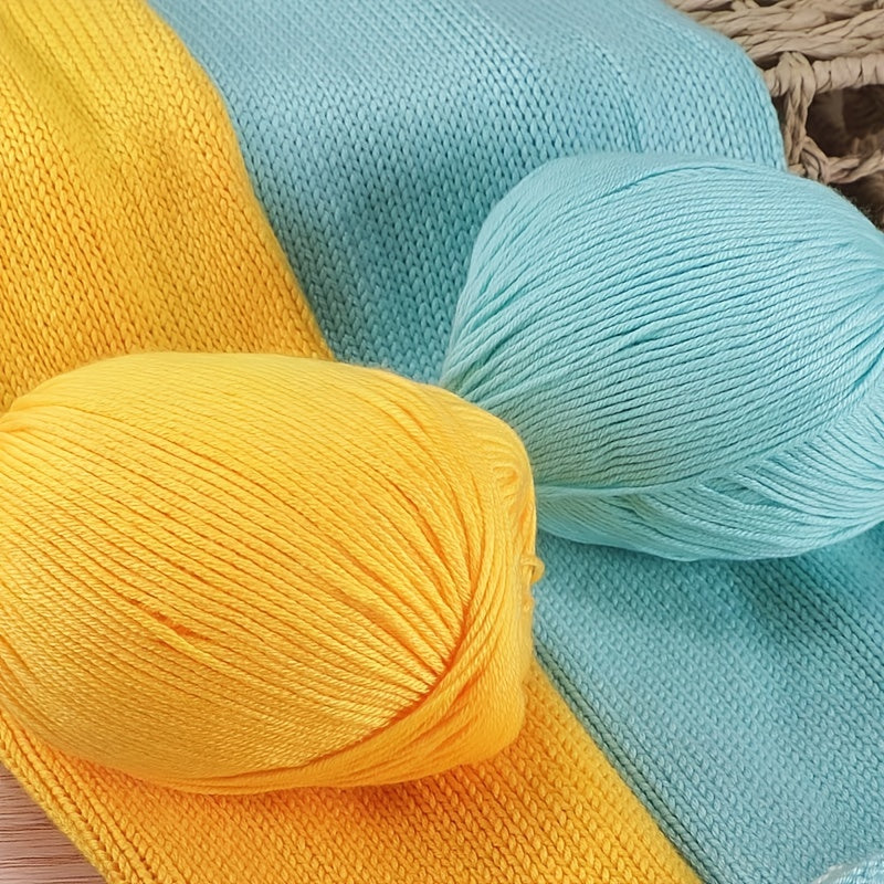 50g Crochet Silk Milk Fleece Yarn For Knitting Doll Sweater Hat DIY