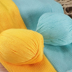 50g Crochet Silk Milk Fleece Yarn For Knitting Doll Sweater Hat DIY