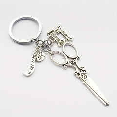 Sewing Machine Scissors Keychain Pendant Bag Backpack Ornament