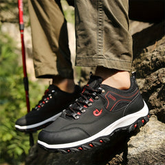 Men's Durable Hiking Boots Non Slip Lace Up Shoes
