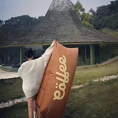 Portable Multicolor Inflatable Cushion Mattress for Outdoor Camping