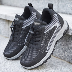 Women's Lightweight Breathable Running Shoes Lace Up Type