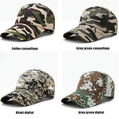 Adjustable Cap Mesh Tactical Army Fishing Snapback Hat