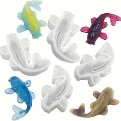 Carp Silicone Molds DIY Animal Resin Molds Koi Fish Epoxy Resin Molds