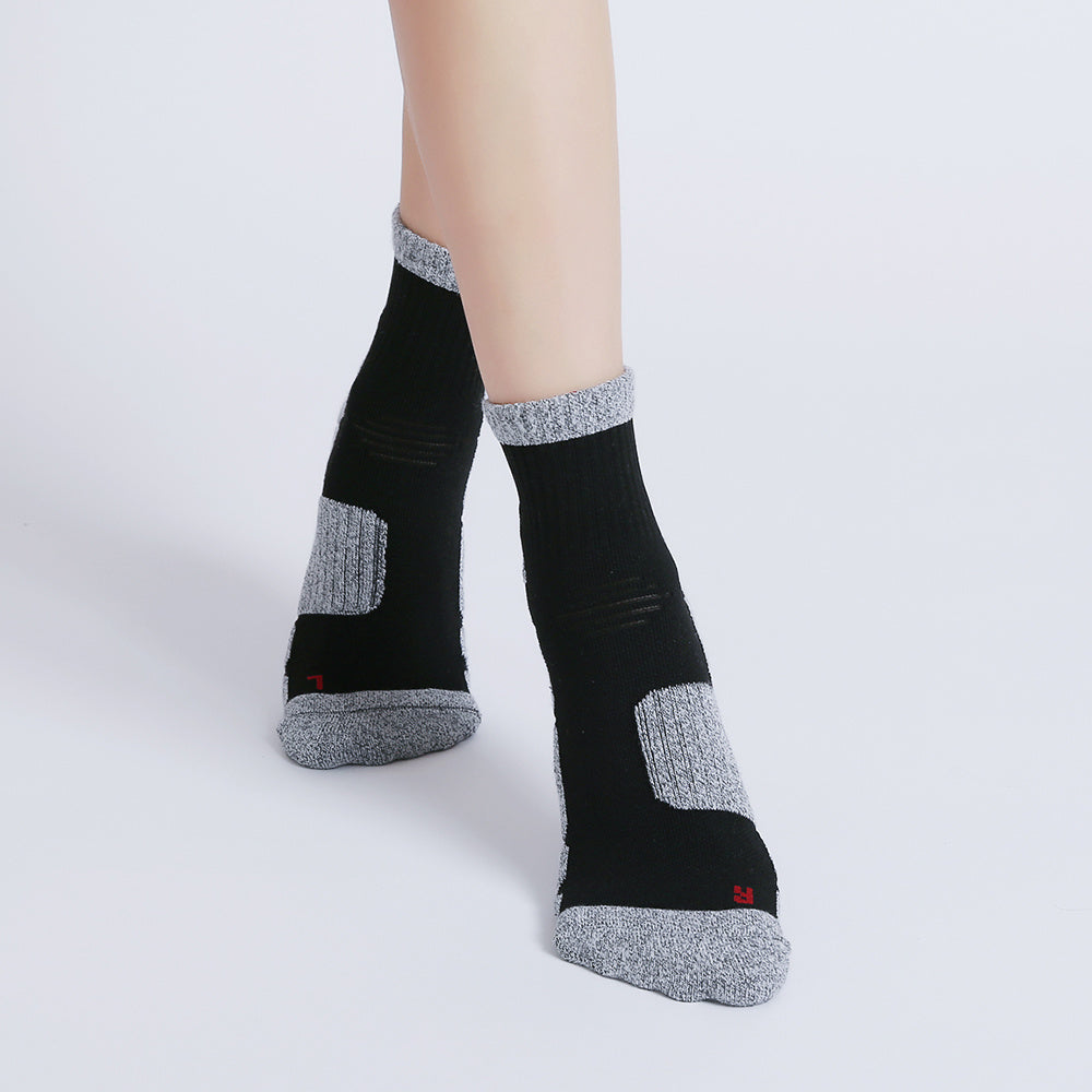 Men's Colorblock Sports Socks, Moisture Wicking