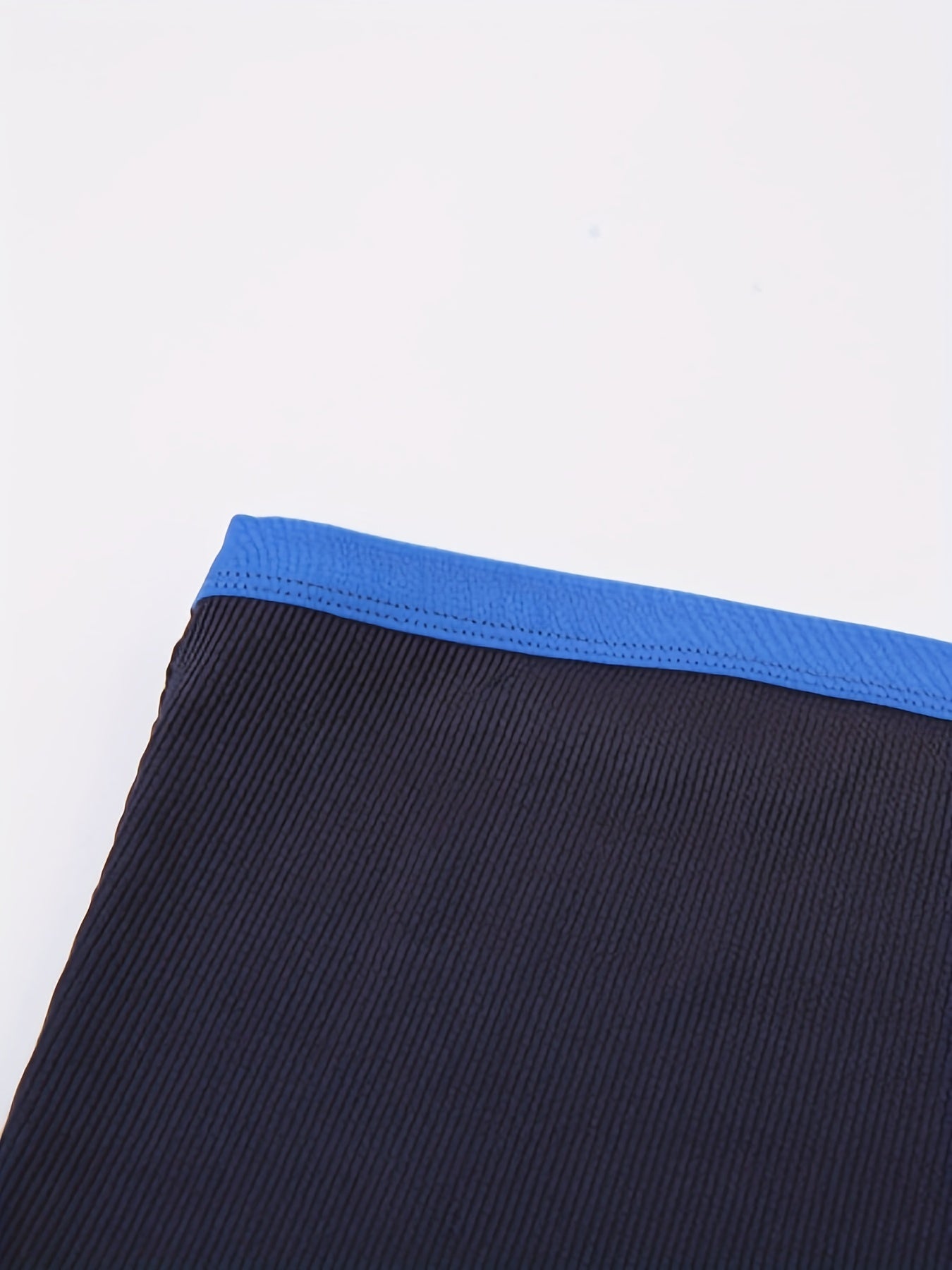 Colorblock Ribbed Tube Top & Shorts Set Women's Outfits