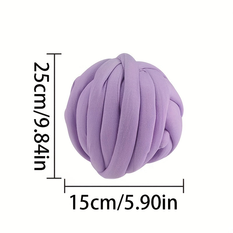 Thick Iceland Wool Thread Handwoven Carpet Diy Cat Nest Bed