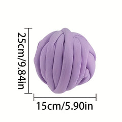 Thick Iceland Wool Thread Handwoven Carpet Diy Cat Nest Bed