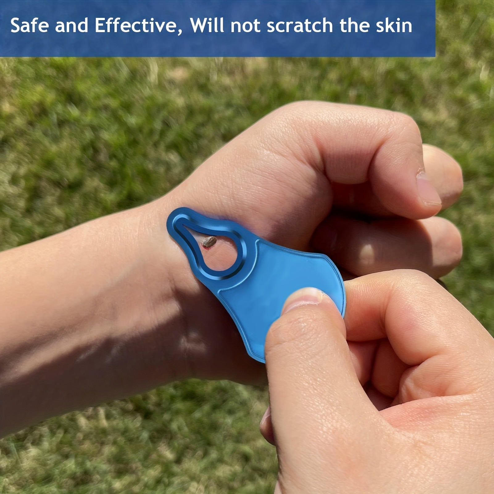 Tick Removal Tool Waist Pendant Key Accessory for Pets and Humans