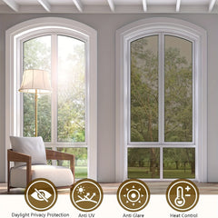 One way Mirror Window Film Tawny Brown Daytime Privacy Reflective Film