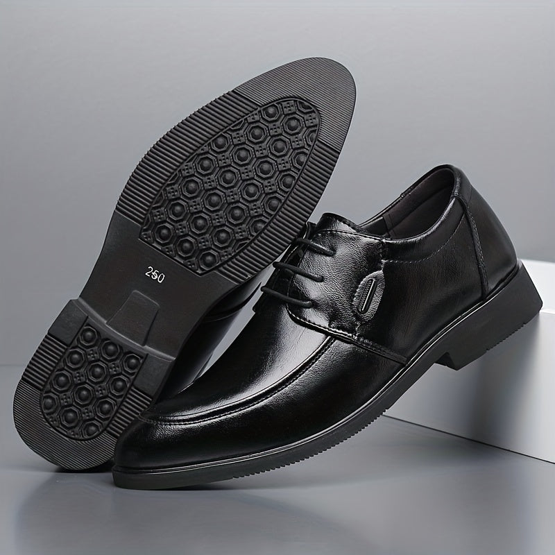 Men's British Derby Shoes Non Slip Dress Shoes For Business