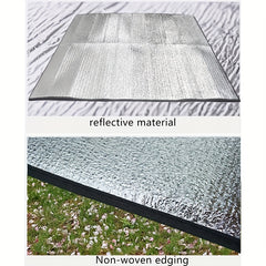 Waterproof Ground Mat Double Sided Aluminium Foil Blanket for Outdoor Camping